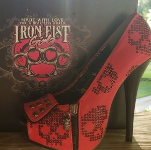 NIB Iron Fist Ruff Rider stiletto heels